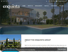 Tablet Screenshot of enquinta.com